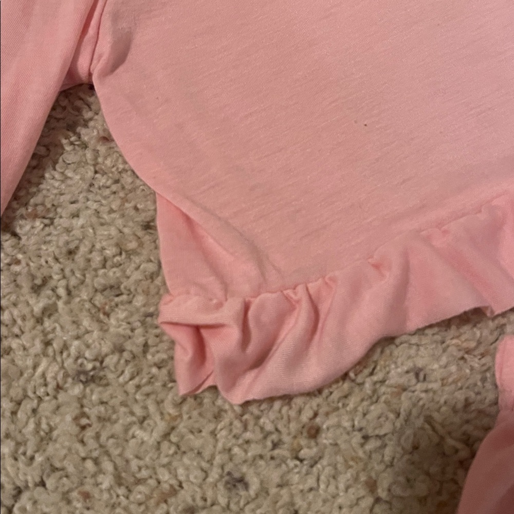 Pink Ruffle Two-Piece Sleep Set - Women - Picture 2 of 5